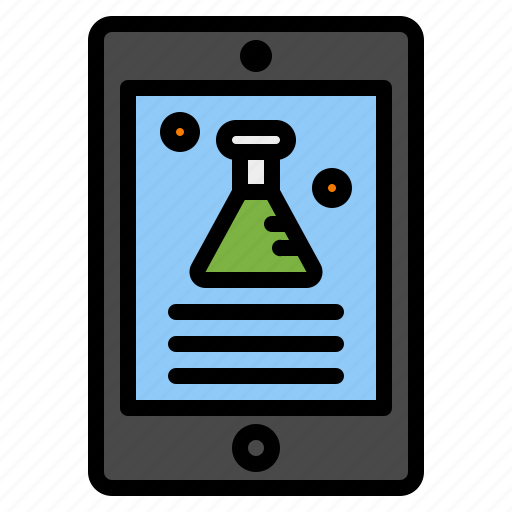 Chemical, learning, education, study, online, tablet, ipad icon - Download on Iconfinder