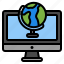 geography, globe, earth, learning, online, computer, education 