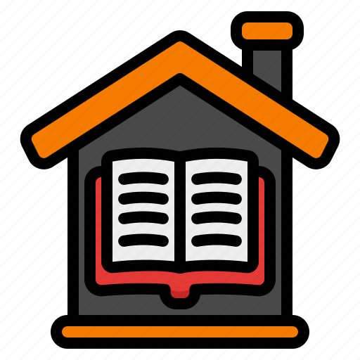 Home, house, homeschooling, learning, education, study, student icon - Download on Iconfinder
