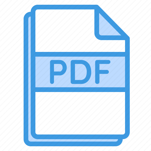 Pdf, file, document, format, page, data, extension icon - Download on Iconfinder