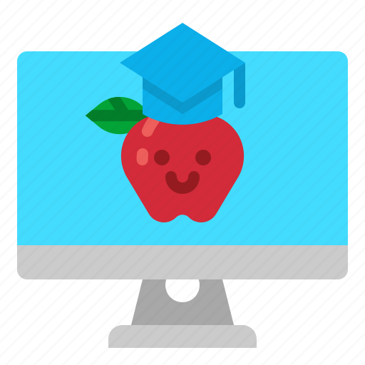 Computer, education, learning, monitor, online icon - Download on Iconfinder