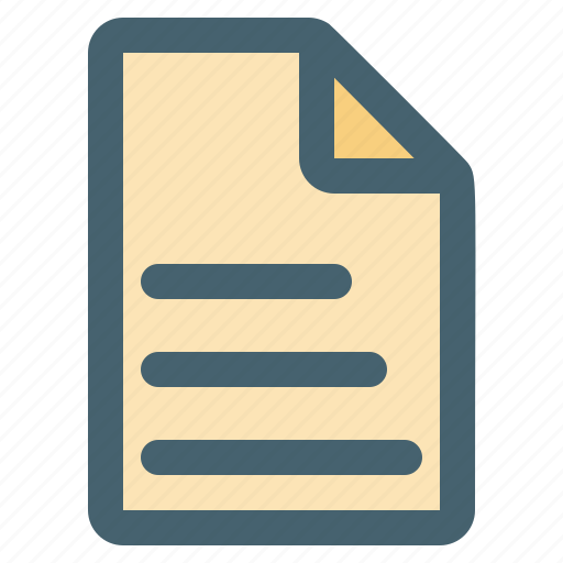 Business, document, file, page, paper icon - Download on Iconfinder