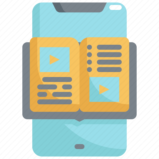 Education, learning, lesson, mobile, online, phone, study icon - Download on Iconfinder