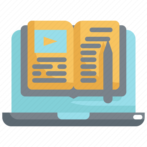 Book, education, laptop, learning, online, pencil, study icon - Download on Iconfinder