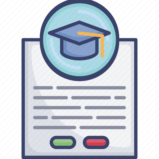 Document, education, graduation, page, paper, school icon - Download on Iconfinder