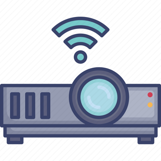 Device, electronic, internet, projector, wifi, wireless icon - Download on Iconfinder