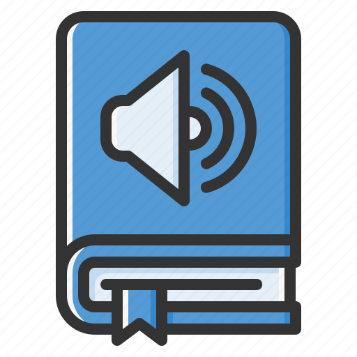 Audio book, elearning, book, reading, library, books icon - Download on Iconfinder