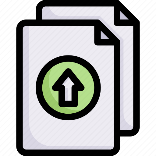 Document, e-learning, education, file upload, learning, online, study icon - Download on Iconfinder