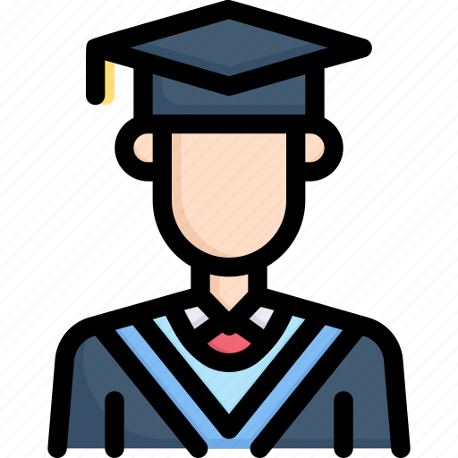 E-learning, education, graduate man, learning, online, study, university icon - Download on Iconfinder