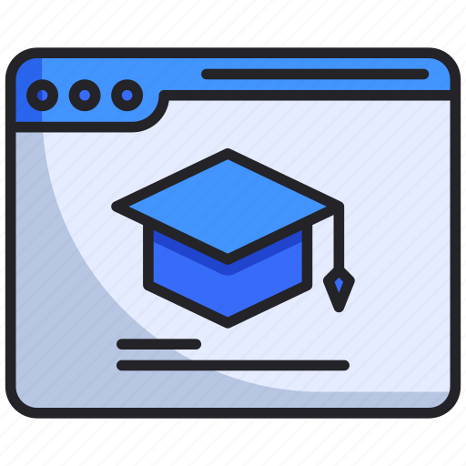 Education, graduation, learning, online, web icon - Download on Iconfinder