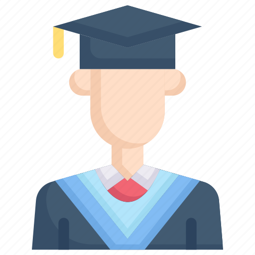 E-learning, education, graduate man, learning, online, study, university icon - Download on Iconfinder