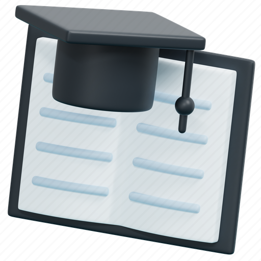 Education, online, learning, book, mortarboard, study, open icon - Download on Iconfinder