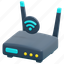 router, electronics, modem, internet, wifi, connectivity, wireless, 3d 