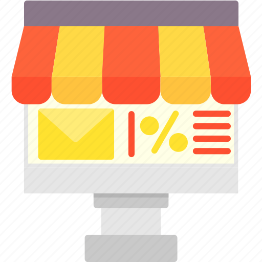 Mail, email, discount, shopping, online icon - Download on Iconfinder