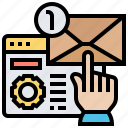 automation, communication, inbox, mail, message