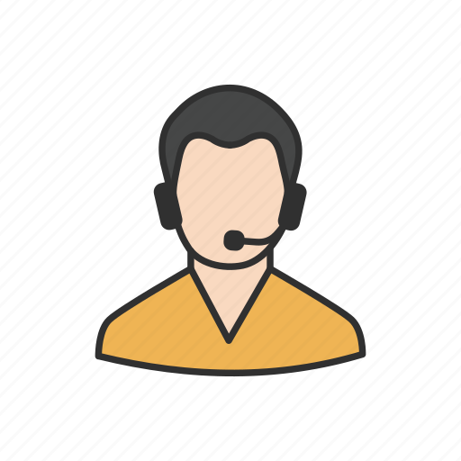 Call, customer service, customer support, men customer support icon - Download on Iconfinder