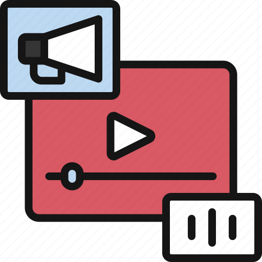 Marketing, video, internet, communication, network icon - Download on Iconfinder