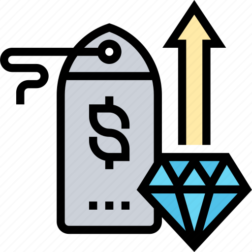 Expensive, overpriced, value, luxury, price icon - Download on Iconfinder