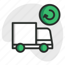 resend, truck, reload, delivery, refresh, shipping
