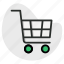 shopping, cart, basket, store, trolley, shopping cart, ecommerce 