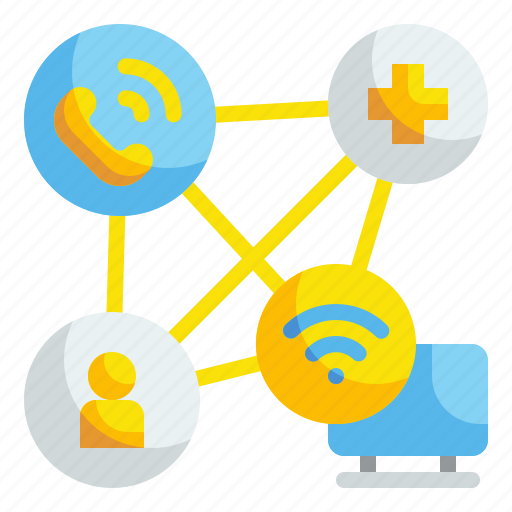 Call, hospital, internet, medicine, network, online, patient icon - Download on Iconfinder