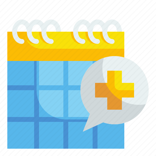 Calendar, checkup, date, health, medical, schedule, timetable icon - Download on Iconfinder