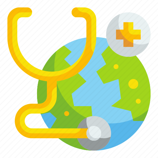 Doctor, healthcare, hospital, medicine, online, stethoscope, world icon - Download on Iconfinder