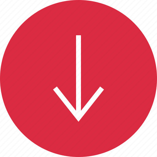 Arrow, circle, down, download, menu icon - Download on Iconfinder