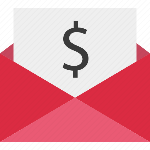 Dollar, mail, online, sign icon - Download on Iconfinder