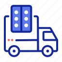 delivery, drug, distribution, truck