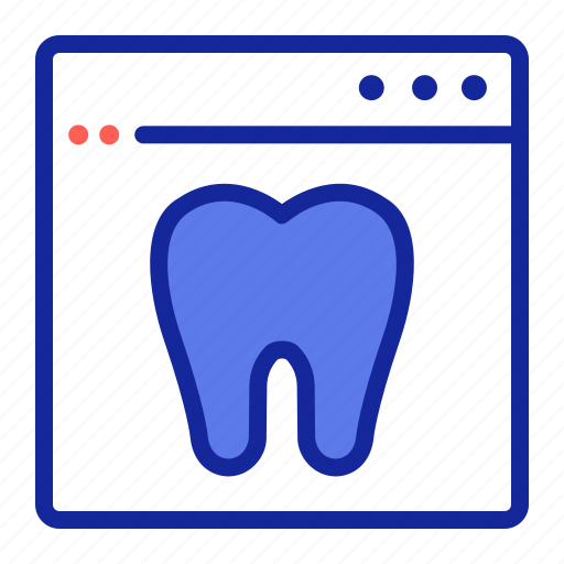 Dental, browser, care, tooth icon - Download on Iconfinder