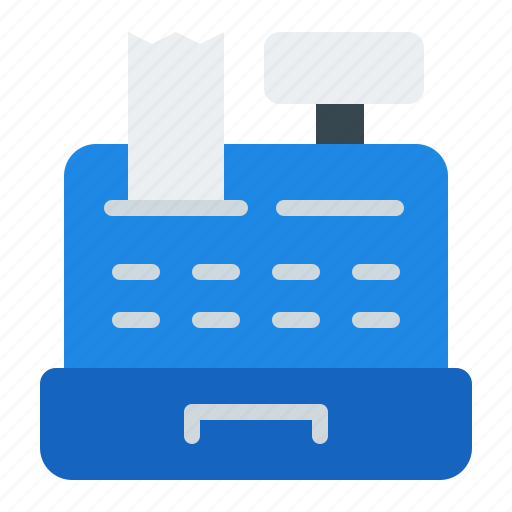 Cash register, money, cashier, pos, cash machine, business and finance, payment icon - Download on Iconfinder