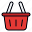 basket, shopping basket, shopping cart, shopping bag, supermarket, shopper, online shop, online store, commerce 