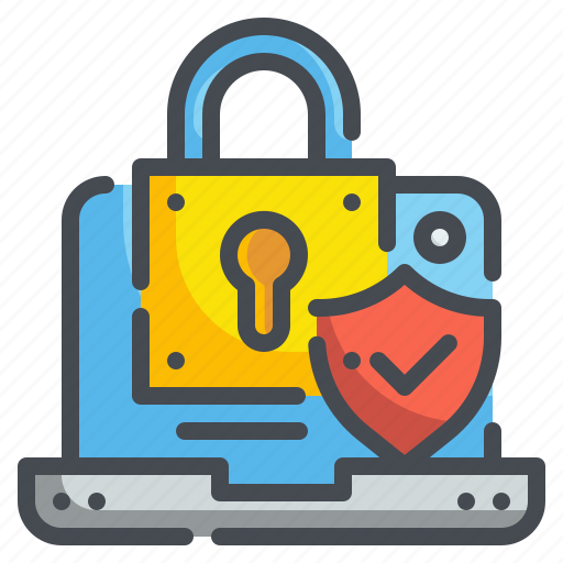 Key, laptop, lock, privacy, protect, safety, security icon - Download on Iconfinder
