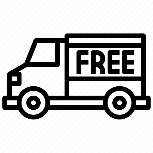 Automobile, cargo, delivery, free, truck, vehicle icon - Download on Iconfinder