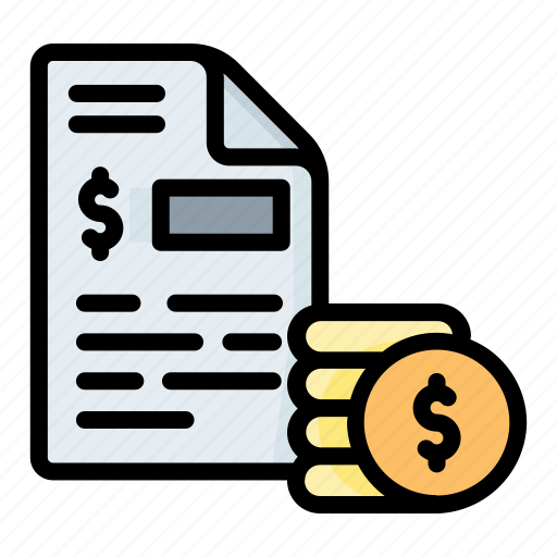 Bill, finance, invoice, money, payment icon - Download on Iconfinder