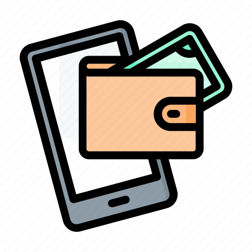 Cash, digital, wallet, e, ewallet, payment icon - Download on Iconfinder