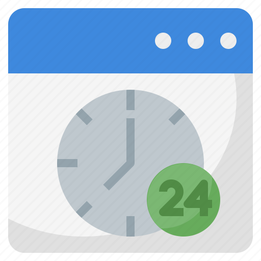 Commerce, hours, open, service, time icon - Download on Iconfinder