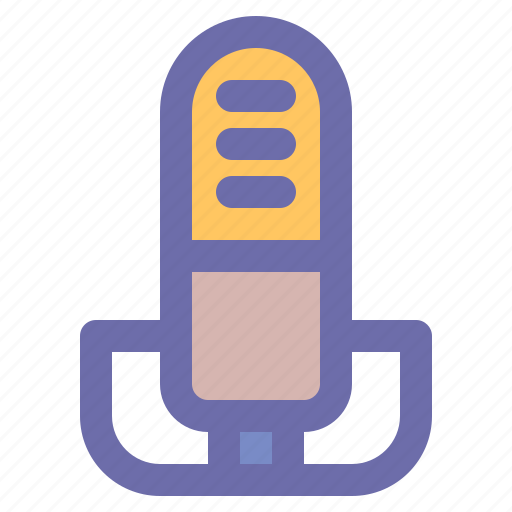 Audio, media, microphone, music, record icon - Download on Iconfinder