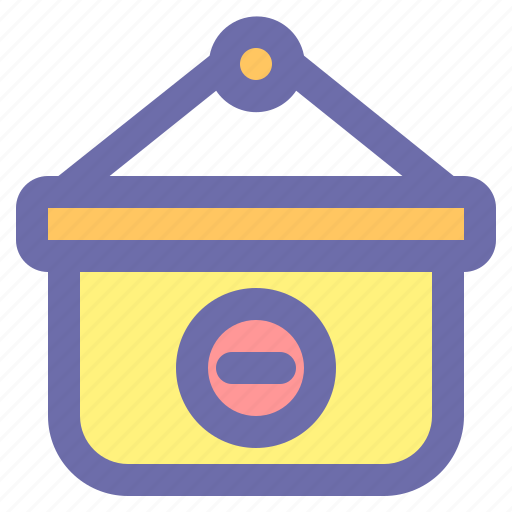Bag, commerce, purchase, remove, sale icon - Download on Iconfinder