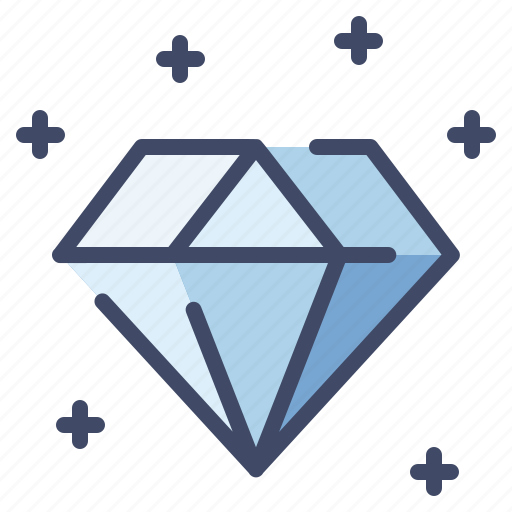 Diamond, gem, jewelry, premium, sparkling icon - Download on Iconfinder
