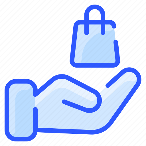 Bag, ecommerce, hand, shop, shopping icon - Download on Iconfinder