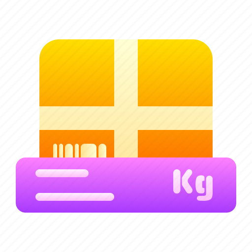 Logistics, package, product, weight, shipping, cargo, box icon - Download on Iconfinder