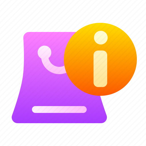Info, information, package, product, data, product info icon - Download on Iconfinder