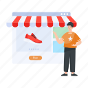 web store, website shop, online shop, online shopping, online shoe shop 