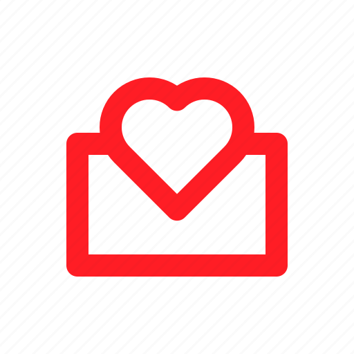 Envelope, heart, like, love, mail icon - Download on Iconfinder