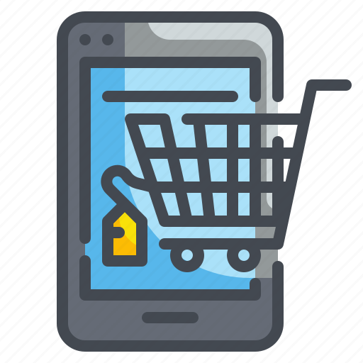 Add, cart, commercial, ecommerce, mobile, retail, shopping icon - Download on Iconfinder