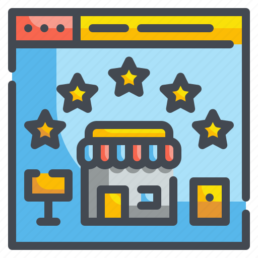 Communication, popular, rating, seo, shopping, stars, website icon - Download on Iconfinder