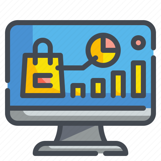 Analytics, business, commerce, seo, shopping, stat, website icon - Download on Iconfinder