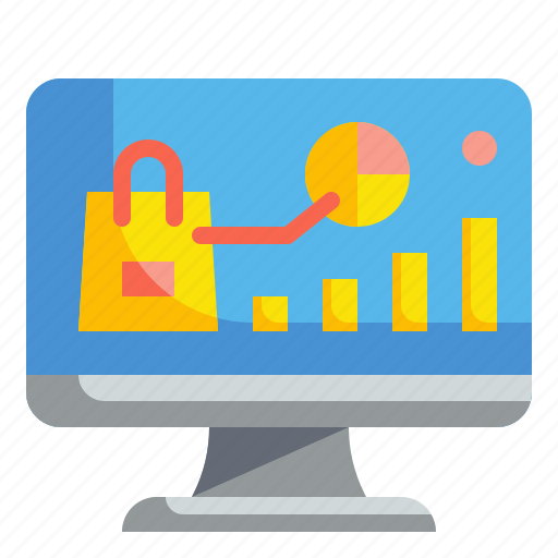 Analytics, business, commerce, seo, shopping, stat, website icon - Download on Iconfinder